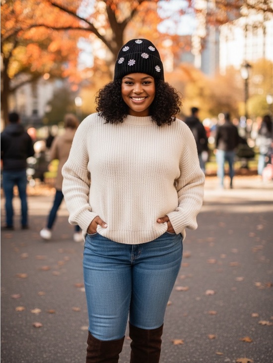UGG Accessories - UGG EMBELLISHED KNIT CUFF BEANIE Nwts